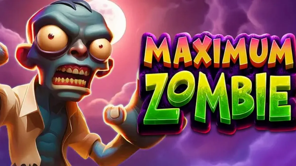 Maximum Zombie slot game interface featuring apocalyptic theme