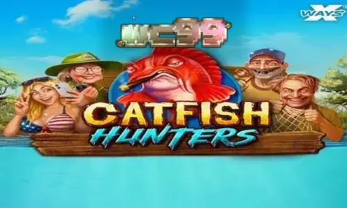 Catfish Hunters سلاٹ گیم کا انٹرفیس اور آبی تھیم