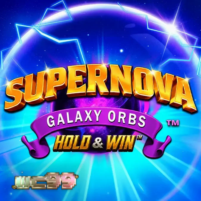 Supernova Galaxy Orbs موبائل اسکرین پر چلتا ہوا